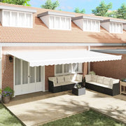 Telo di ricambio per tenda da sole Bianco 580 x 345 cm 42000581