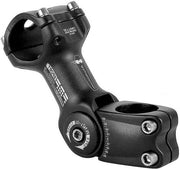Verstelbare stantiviene per mountain bike e biciclette da corsa - 110 mm - Estensore di manubrio - Vite di sterzo regolabile ± 60 gradi - 31,8 mm - Nero