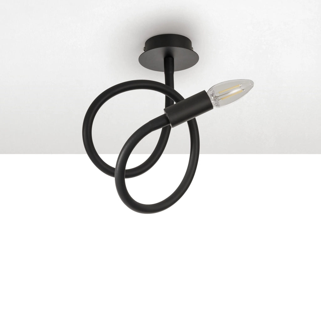 Lampadario ORIX nero