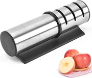 Multifunzione Smerigliatrice 3 in 1 - Acciaio Inox - Smerigliatrice a Spinta - Ergonomico - Piede Antiscivolo - Coarse e Fine - Nero - Antiscivolo - Smerigliatrice per Coltelli - Affilatura