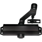 CHIUDIPORTA OLEODINAMICO DC110 ASSA ABLOY  VERN NERO FORZA 2/4 + FERMO