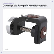 Clemma di sicurezza leggera - 4 kg di carico - interfaccia 1/4 pollici - assorbimento shock - lega di alluminio - Camera Klem