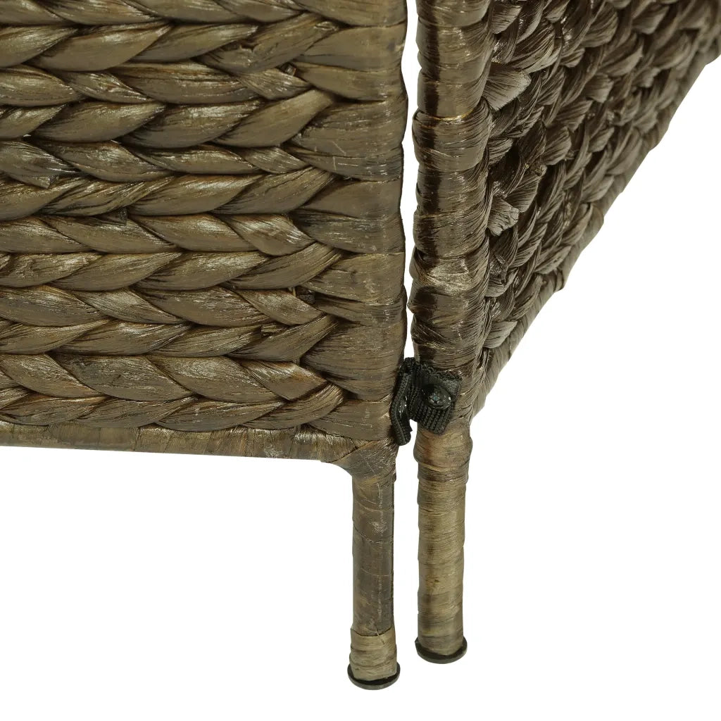 Paravento a 3 Pannelli Marrone 116x160 cm in Giacinto d'Acqua cod mxl 59857
