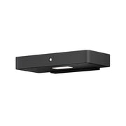 Maytoni Applique moderna Pir 1 luce LED integrato IP54 nero alluminio