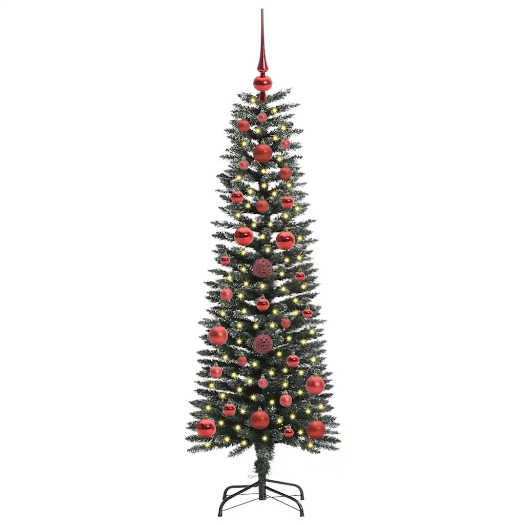 Albero di Natale artificiale con 150 LED Verde 120 cm 3395916