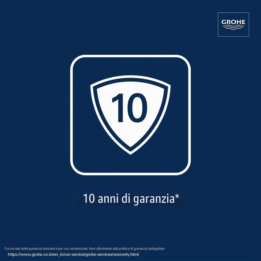 Placca di Comando Skate Cosmopolitan Doppio Tasto Bianca Grohe