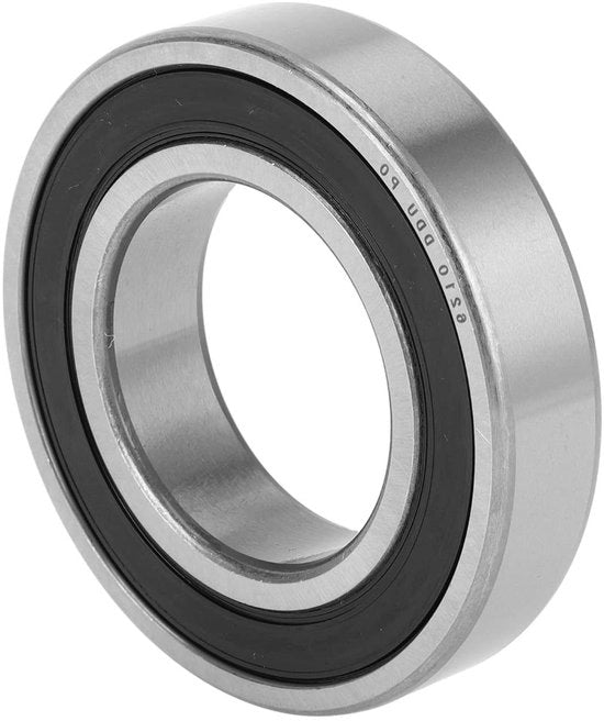 Lagers a guscio profondo 50x90x20mm P0 - Lagers smaltati - Sigillatura a gomma - Ruote scooter skateboard - Nero tono argento