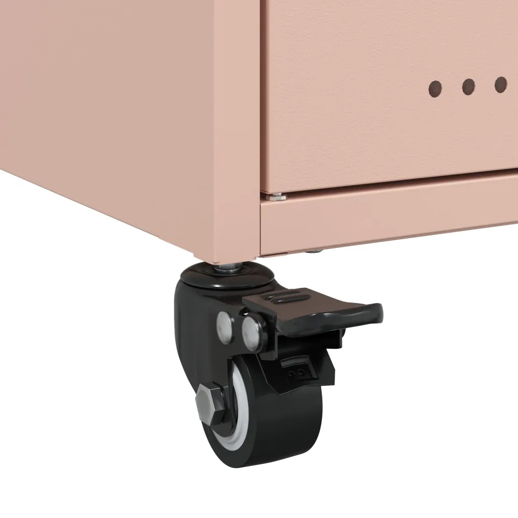 Mobile TV Rosa 68x39x43,5 cm in Acciaio