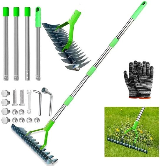 Macchina di taglio verticale per giardini - Luce per giardino a mano con manico da 170 cm