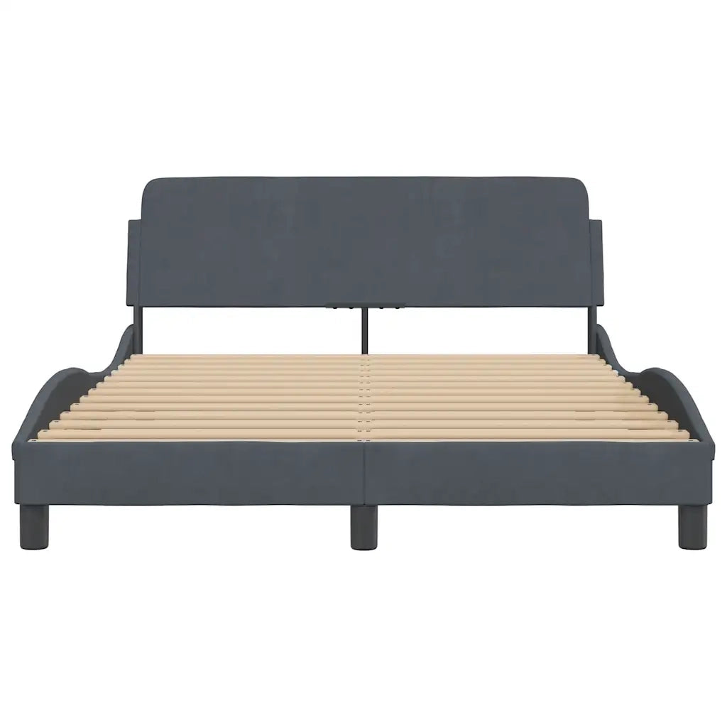Giroletto Dover Grigio Scuro 137x190 cm in Velluto 373283
