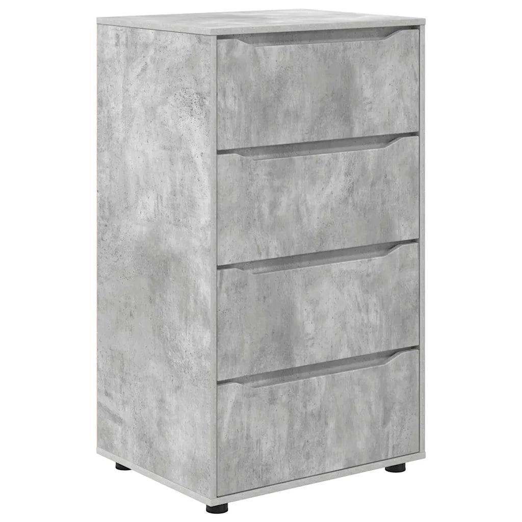 Armadi di Stoccaggio Grigio cemento 60 x 48 x 105 cm 3406238