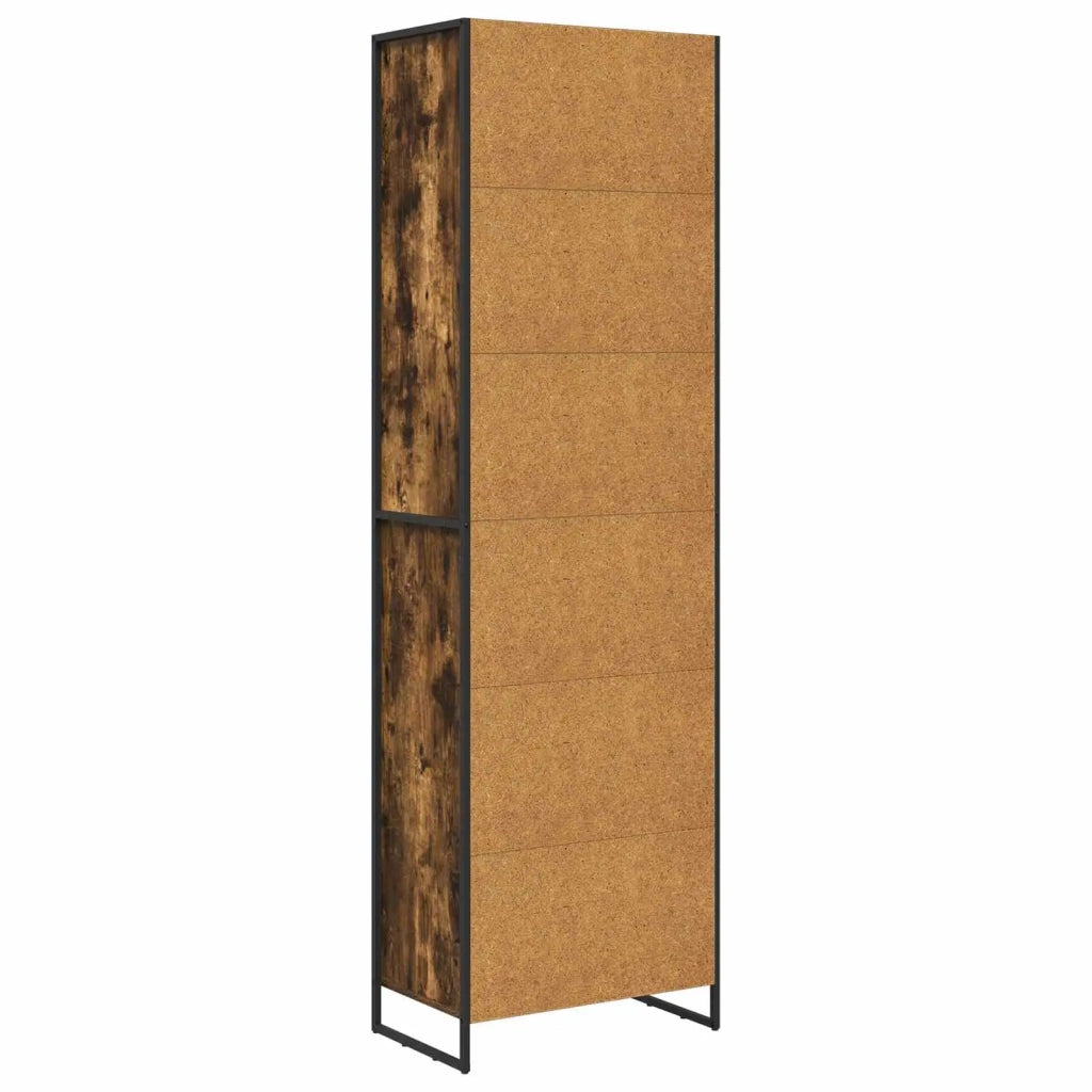 Armadi alti Quercia Fumosa 60 x 36 x 200 cm Legno multistrato 3403030