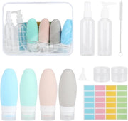 Set di flussi per il bagno - 12 pezzi - BPA libero - tubi impermeabili