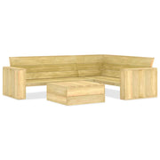 Set di mobili da giardino mobili da esterno set da 2 pezzi legno di pino impregnato 02_0015910