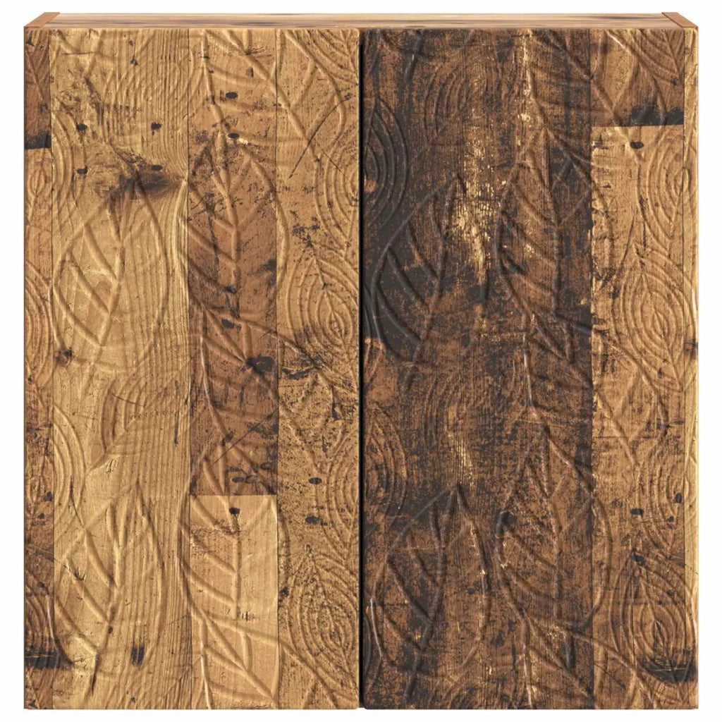 Mobiletto a muro Legno antico 59 x 31 x 60 cm