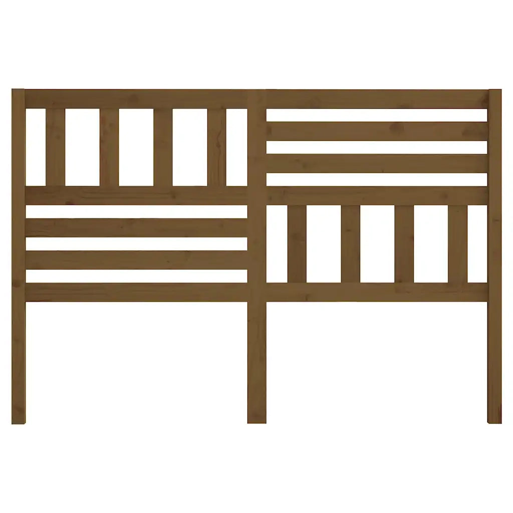 Testiera per Letto ambra 166x4x100 cm in Legno Massello di Pino 814157