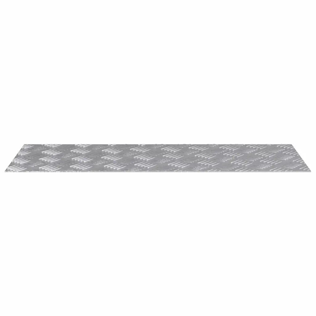 Gradini per Scale 4 pcs Argento 80 x 30 cm Alluminio 4104304