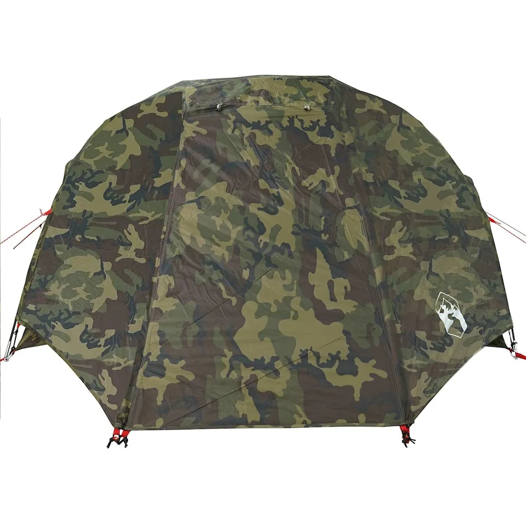vidaXL Tenda da Pesca per 3 Persone Mimetica Impermeabile