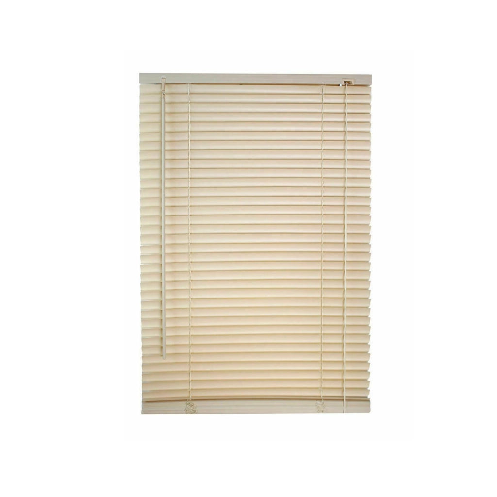 Veneziana PVC Vari Colori Lamelle Regolabili Varie Misure Privacy Protezione Solare Casa Ufficio Misura : 80 x 160 , Colore: Beige