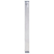 Colonna d'Acqua da Giardino-Attrezzi da giardino 80 cm Acciaio Inox Quadrato
