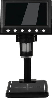 Microscopio digitale - 1600x USB - 1080P - compatibile con Windows/Mac OS - incluso 8 lenti LED regolabili - nero