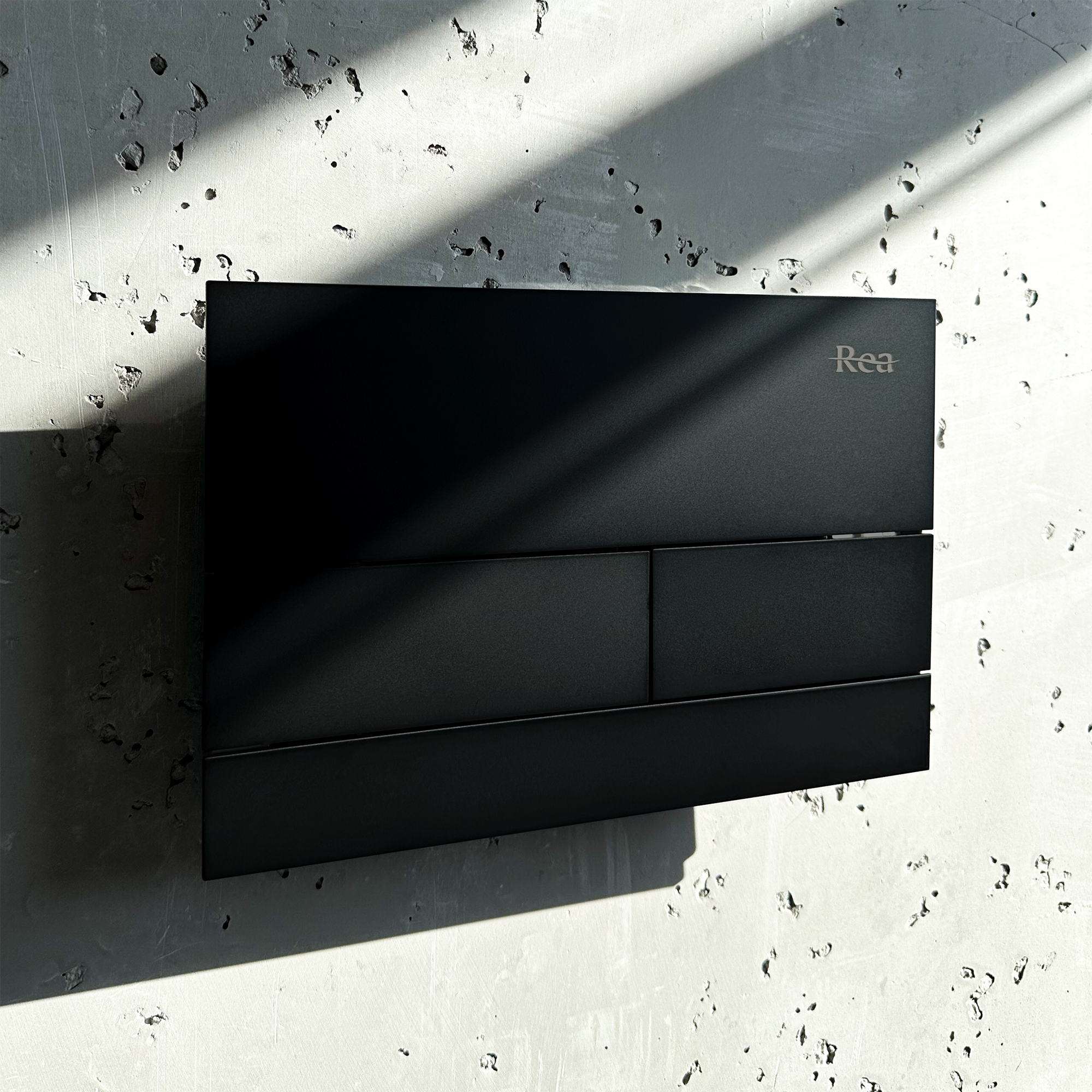 Pulsante Per Supporto Set Da Incasso Wc K011a-q Rea T Black Matt