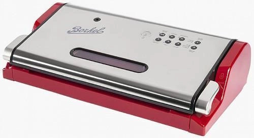 Berkel BK-09-8799-600 macchina per sottovuoto 8200 mbar Rosso, Acciaio inossidabile