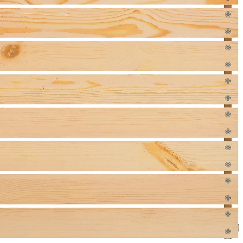 Divani Angolari da Giardino 2 pz in Legno Massello di Pino 806582