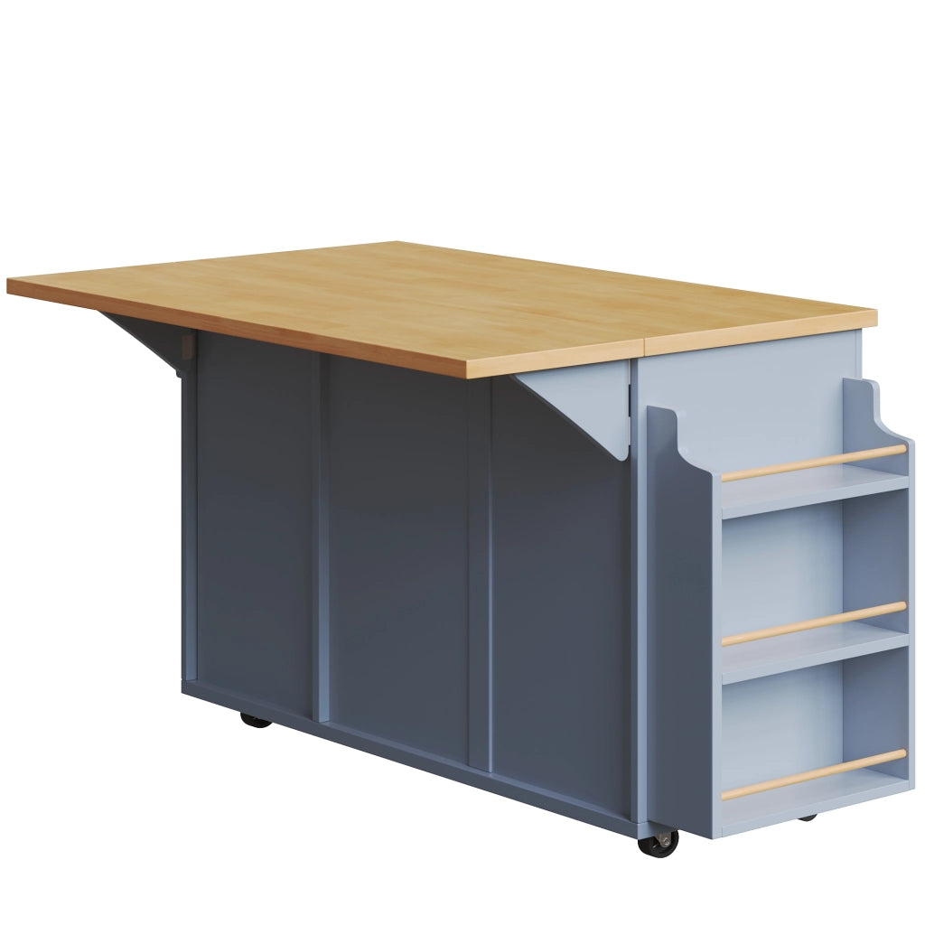 Carrello da Cucina Multiuso con Cassetti e Portabottiglie ¨C MINIMAL ¨C Nero/Bianco