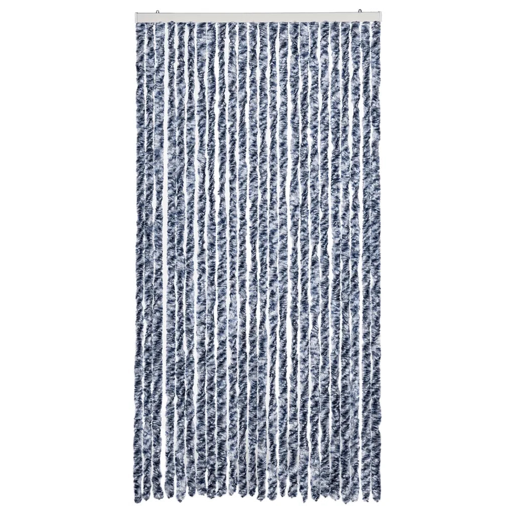 Tenda Antimosche Blu e Bianca 100x200 cm in Ciniglia CFW3010952