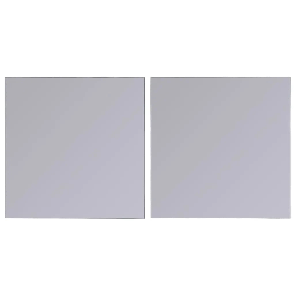 Piastrelle in Vetro a Specchio senza Cornice 16 pz 20,5 cm cod mxl 50715
