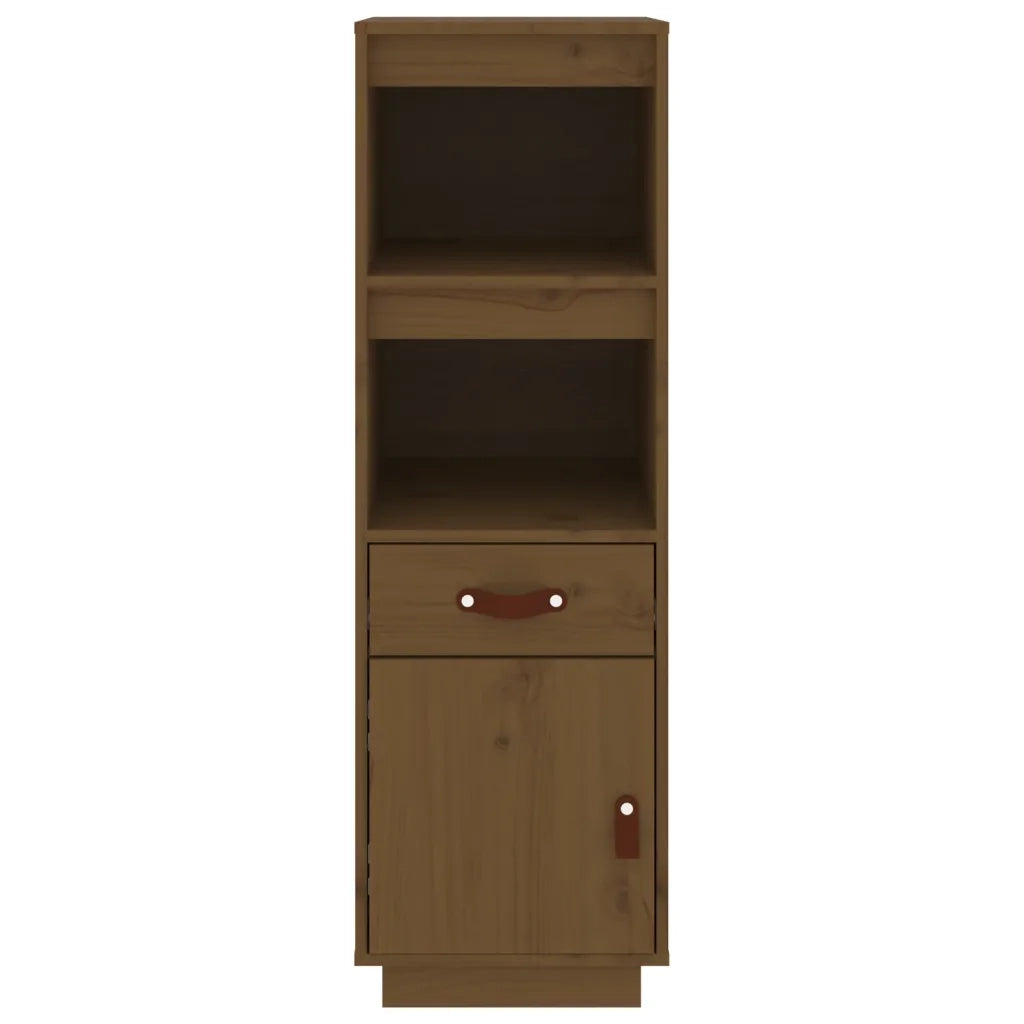 Credenza ambra 34x40x108,5 cm in Legno Massello di Pino 820155