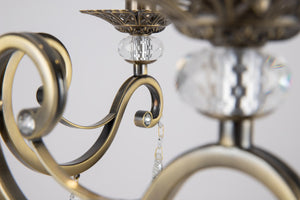 Lampada da parete Royal Classic in Metallo Grace Ottone