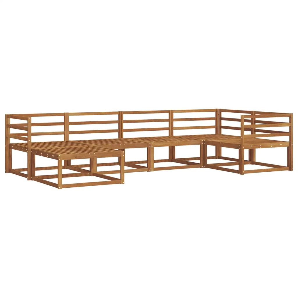 Set di divani da esterno 6 pcs Naturale 3367807
