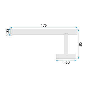 Porta Carta Igienica 6611 Modern Brush Nickle