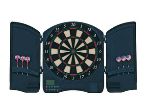 Bersaglio Elettronico per Freccette Unicorn 580 con Armadietto