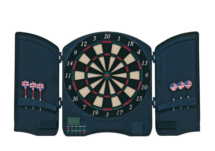 Bersaglio Elettronico per Freccette Unicorn 580 con Armadietto