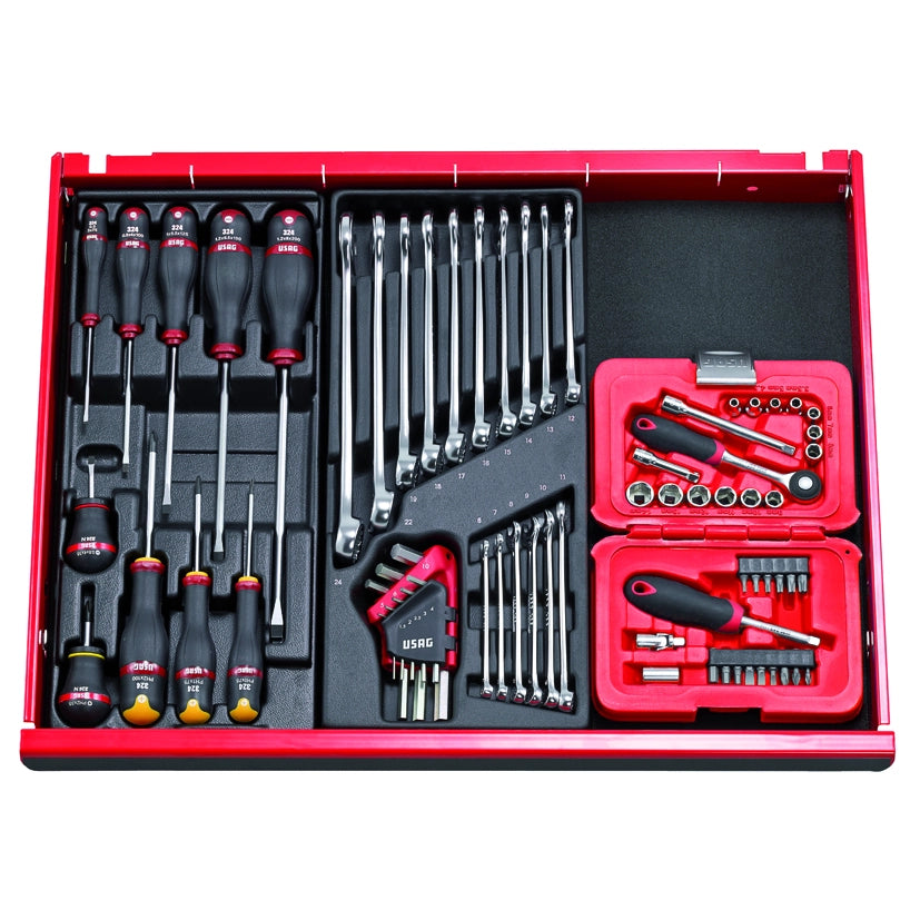 USAG ASSORTIMENTO IN CASSETTA MODULARE (34 PZ) U06010001