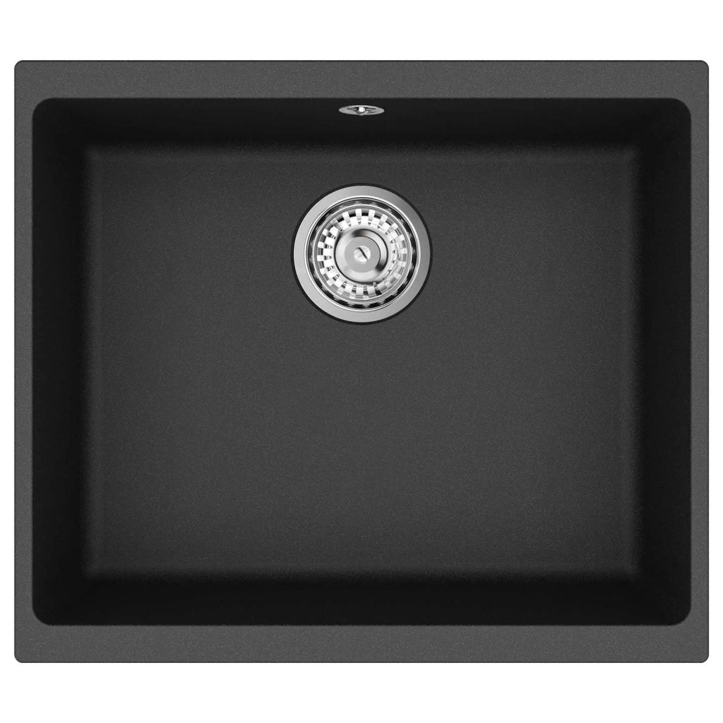 Lavello Nero 530 x 460 mm 80% Quarzo e 20% Resina 42028424