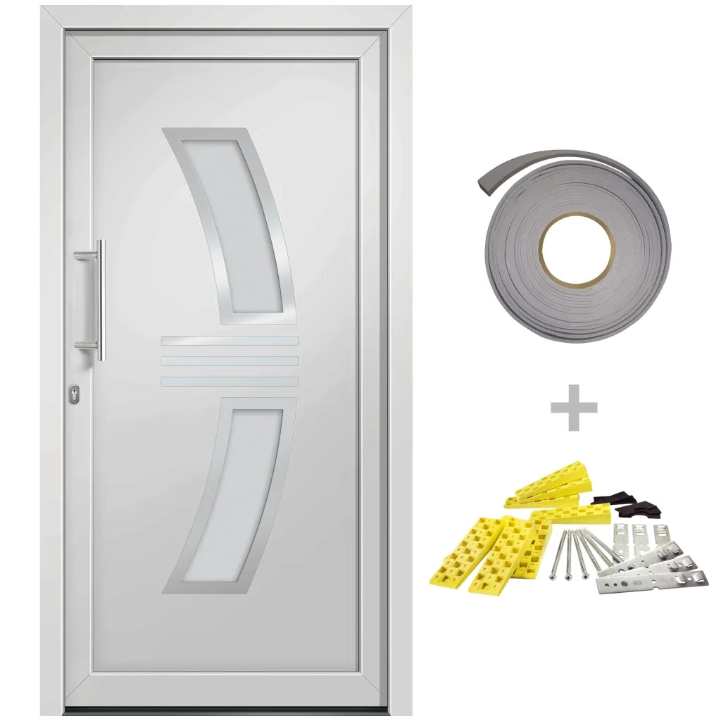 Porta di Ingresso Bianca 108x200 cm cod mxl 68006