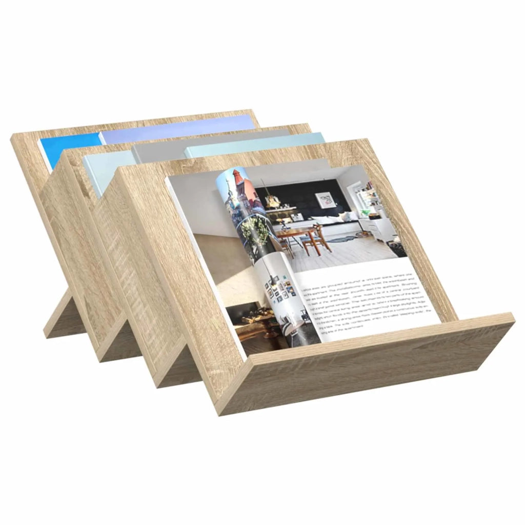 Scaffale per riviste Rovere Sonoma 53 x 40 x 28,5 cm 890874