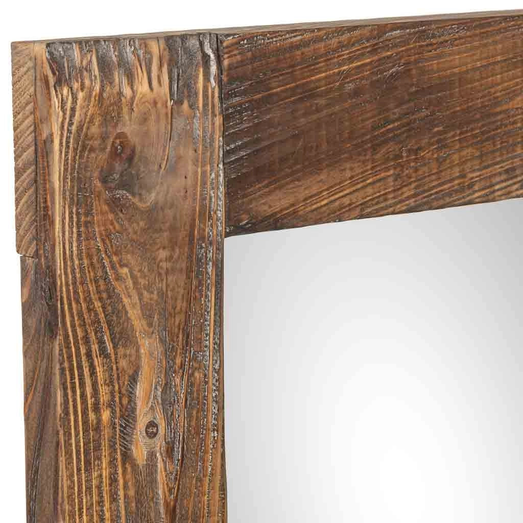 Specchio in legno 120x76x04h cm