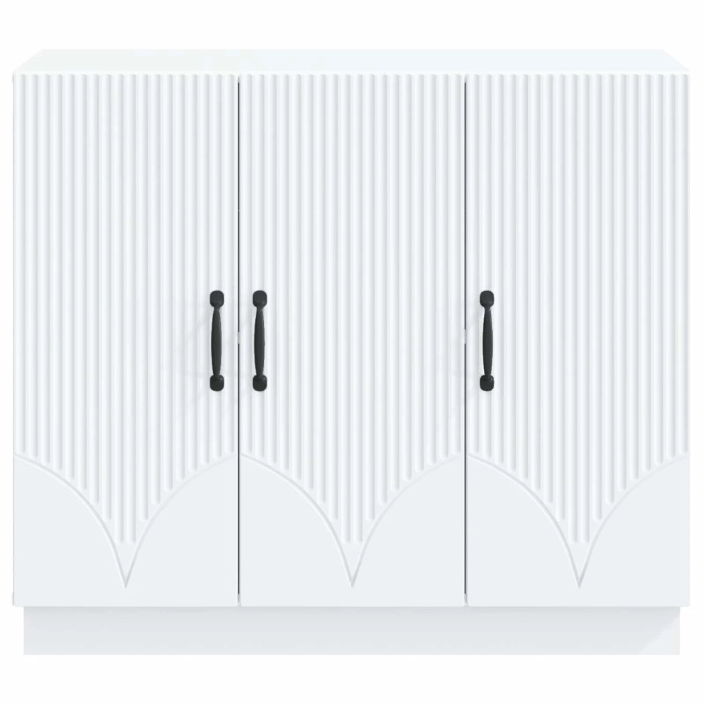 Credenza Bianco 89 x 34,5 x 77 cm Legno ingegnerizzato 895335