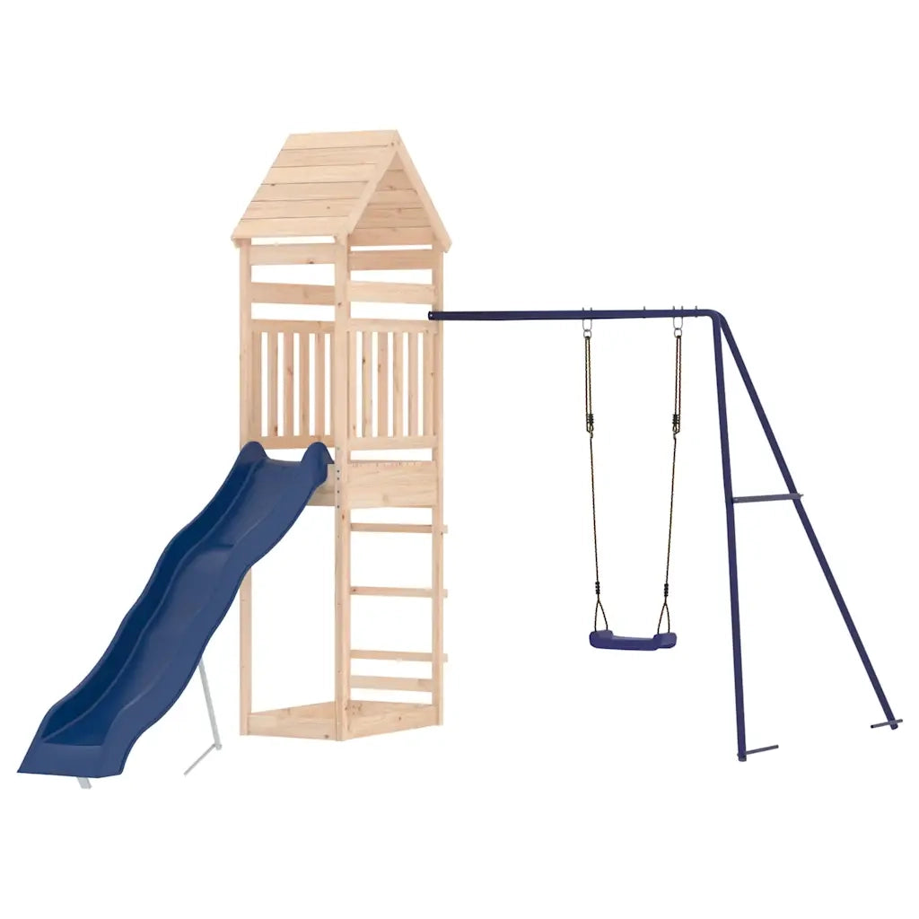 Set da Gioco da Esterno in Legno Massello di Pino 3156907