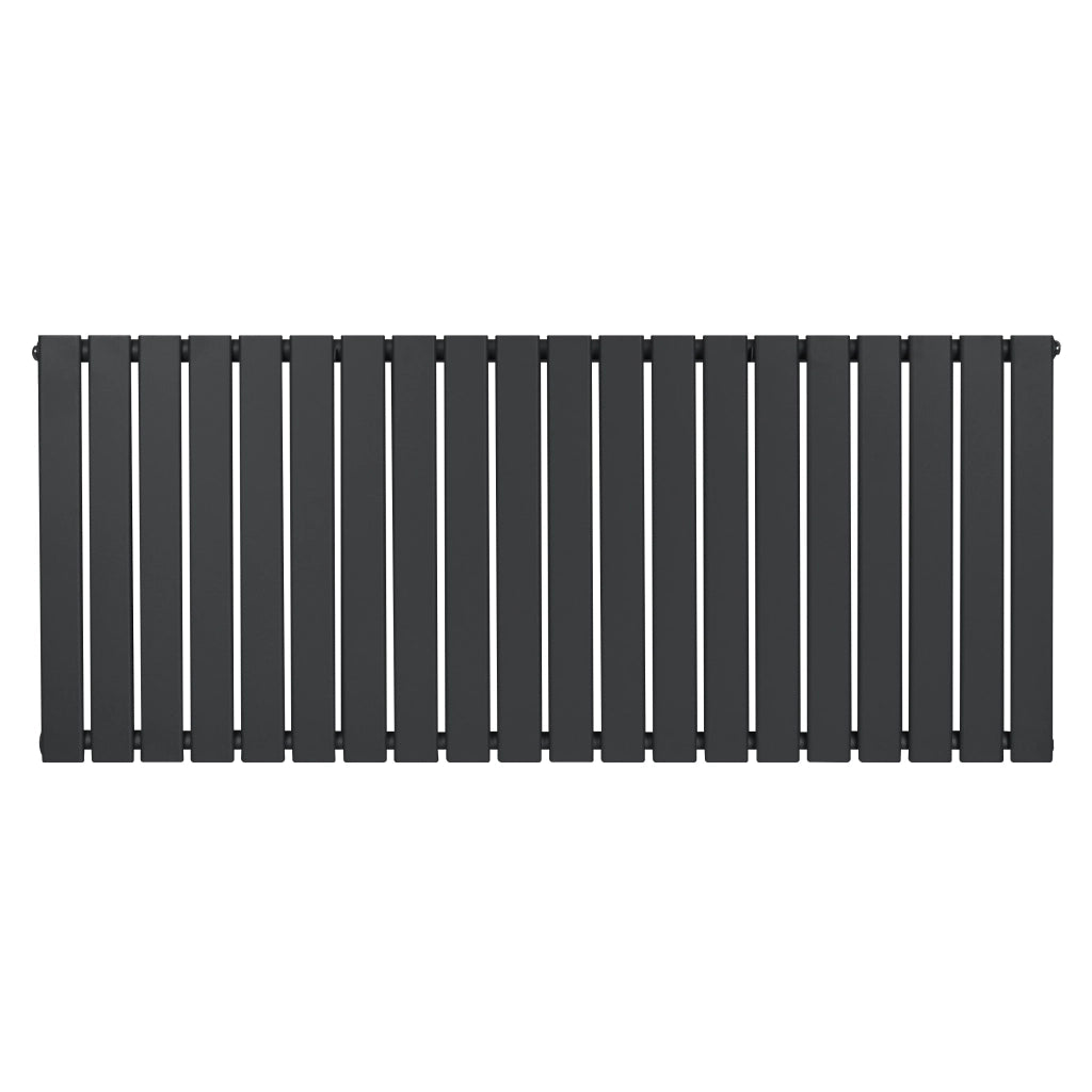 Radiatore Orizzontale Design Piatto Colonna Singola Antracite 600x1400 mm