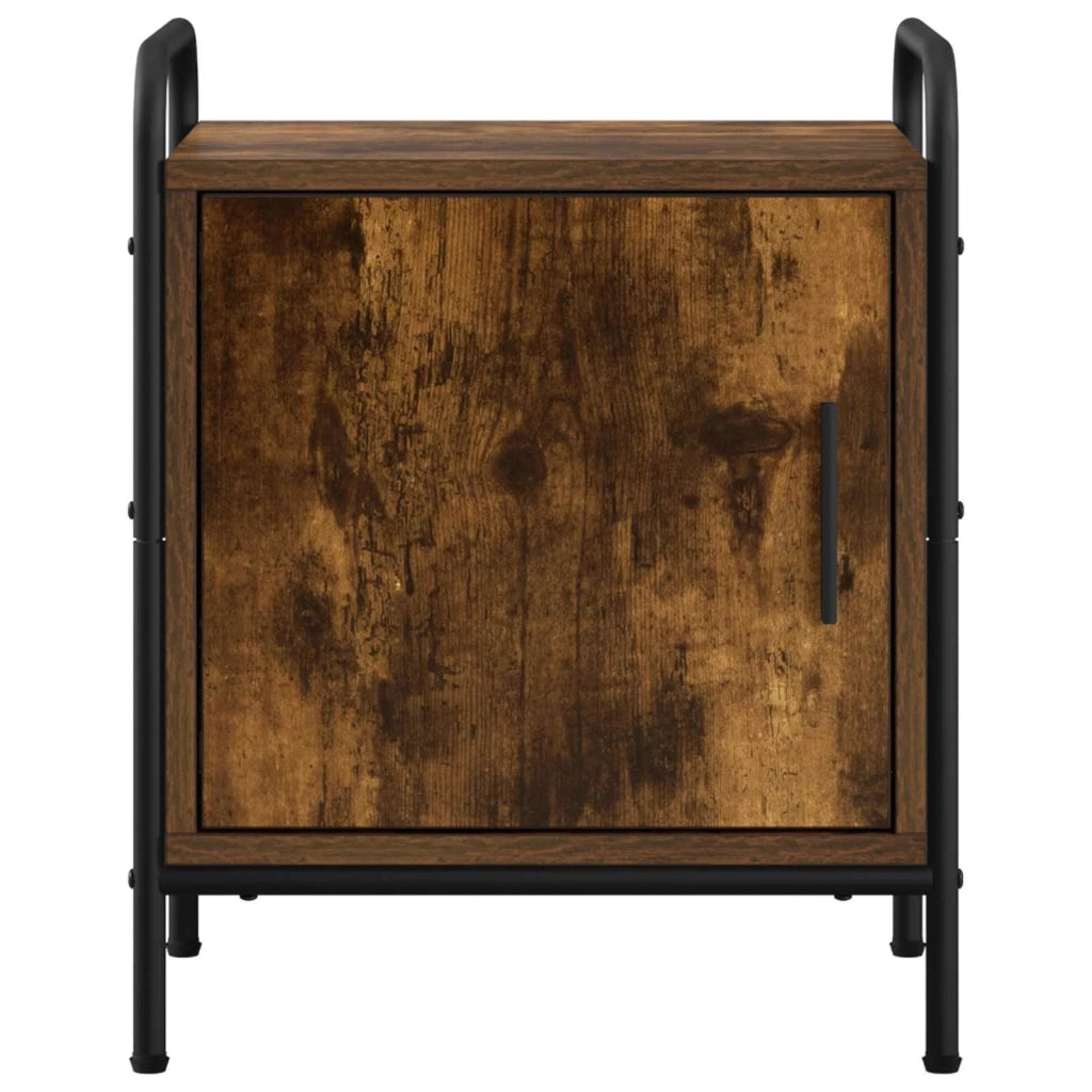Armadio da Notte Rovere Fumo 40 x 30 x 50 cm 8013522