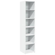 Credenza cassettiera cassettiera mobile contenitore organizer cucina soggiorno soggiorno alto 40 x 41 x 185 cm derivati ​​del legno bianco 02_0032448