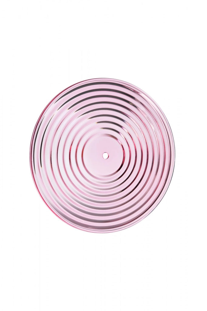 COPPIA VETRI JOKEY D.30 ROSA PER SOSPENSIONE