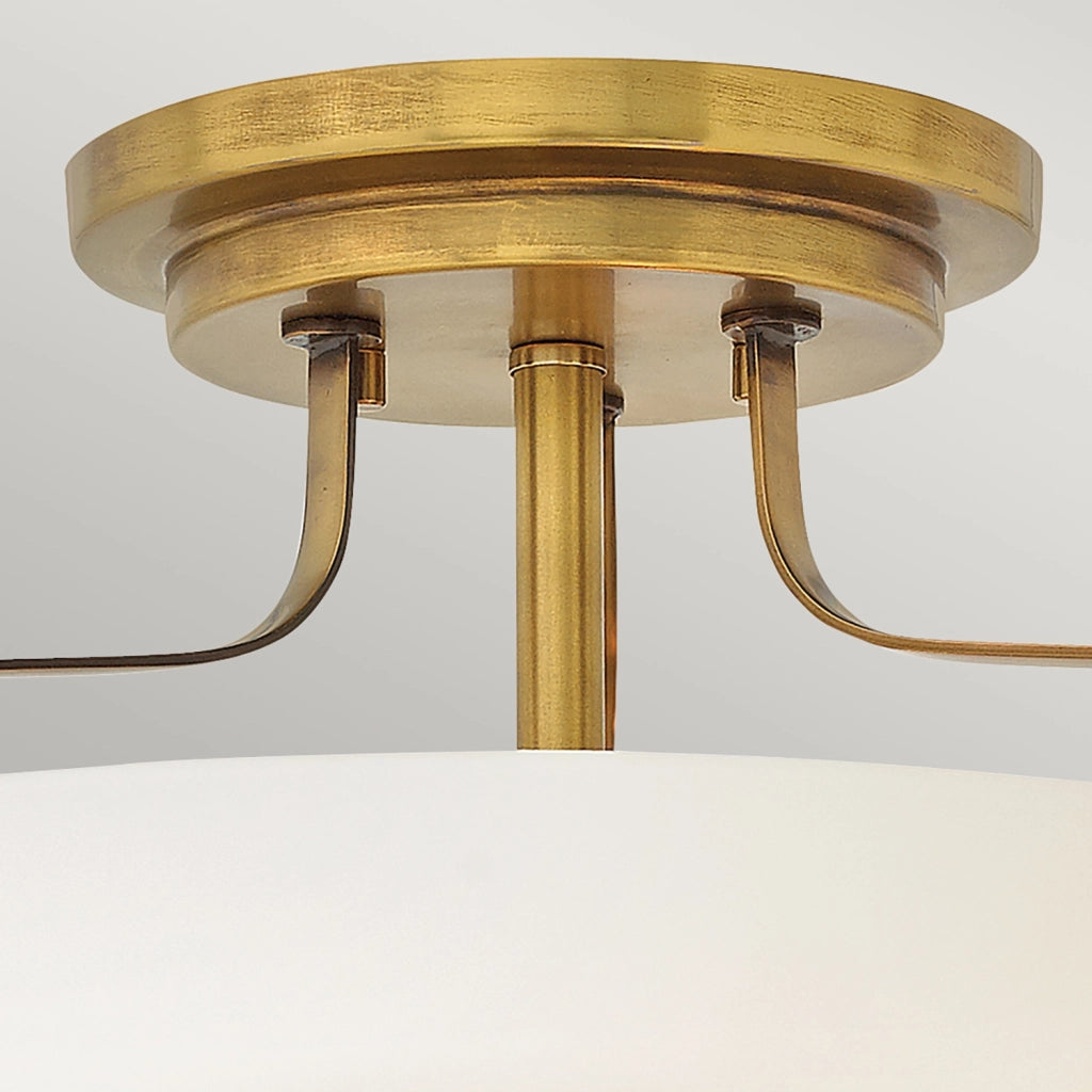 Lampada a Soffitto 4 Luci Kalf Acciaio Nero A Bracci Curvi E Sfere Vetro Opalino E Oro