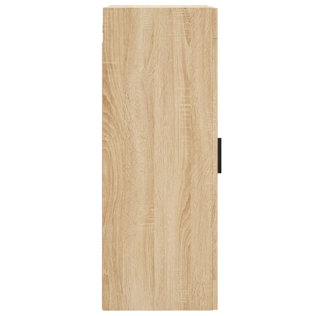 vidaXL Mobile a Parete Rovere Sonoma 34,5x34x90 cm Legno Multistrato